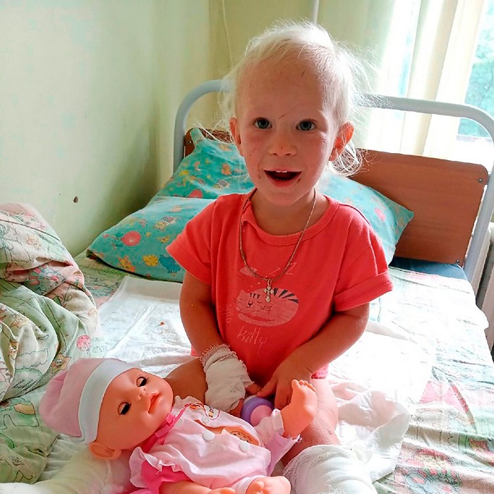 Lyuda was later taken to Smolensk’s Special Children’s Clinical Hospital Lyuda was later taken to Smolensk’s Special Children’s Clinical Hospital