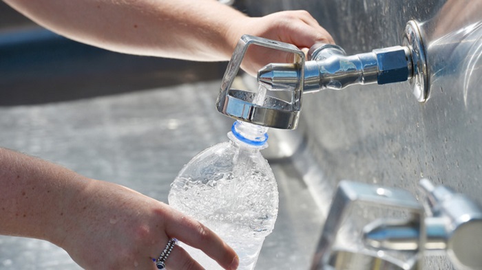 Bottled water comes from taps anyways