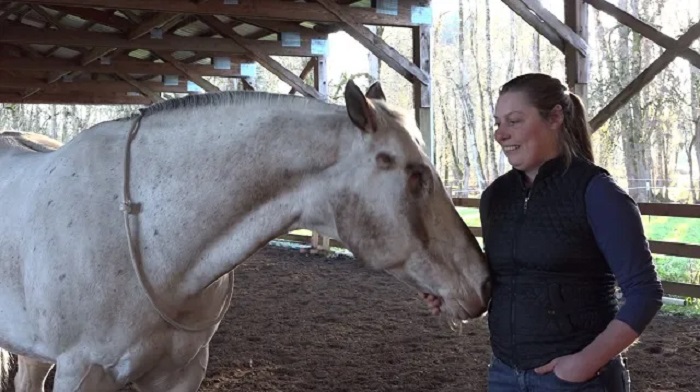 Morgan seeks to inspire blind horse owners