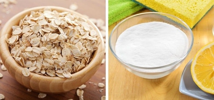 Oatmeal scrub